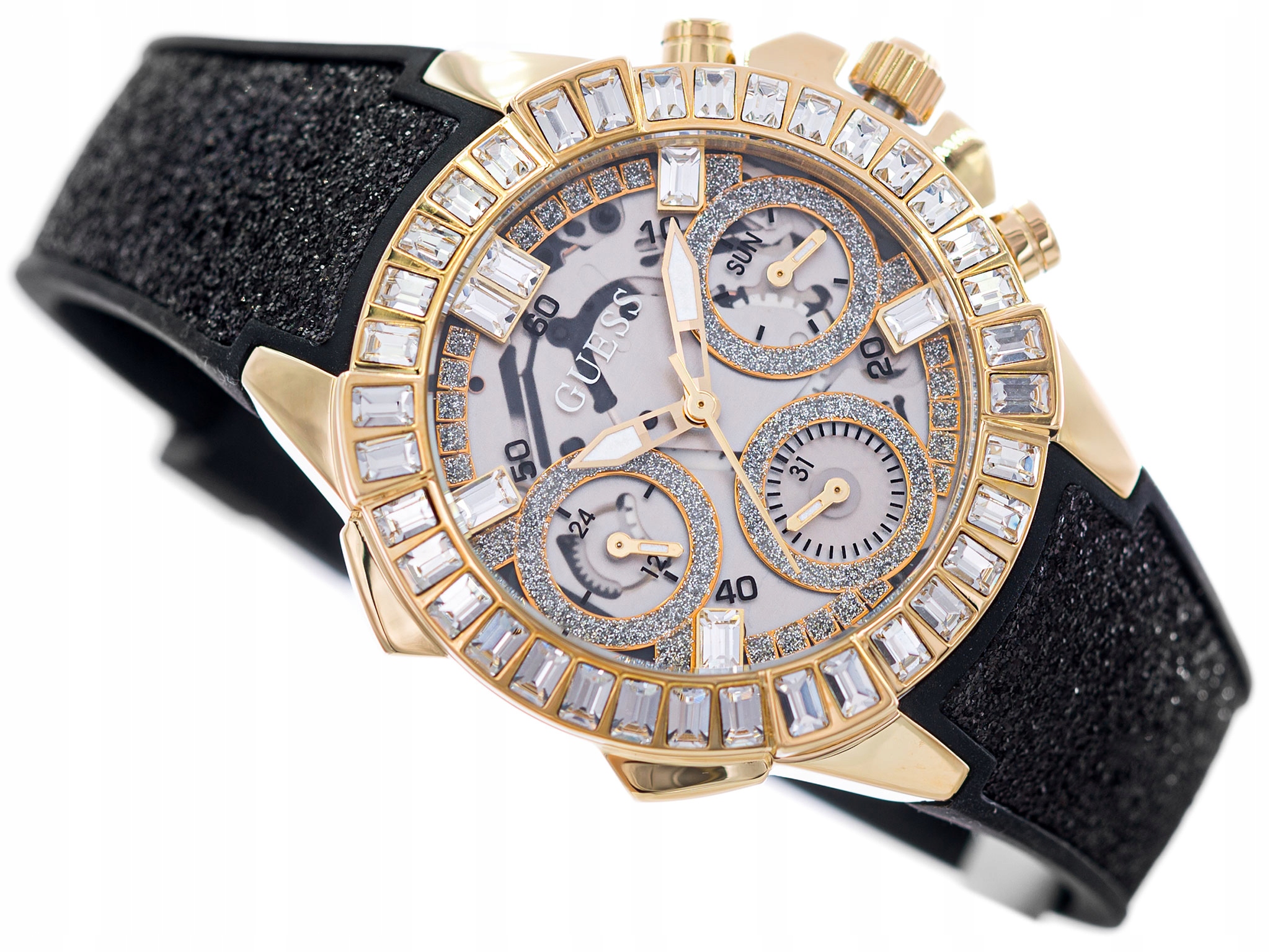 Dámské Hodinky Guess GW0313L2 Bombshell Open Heart