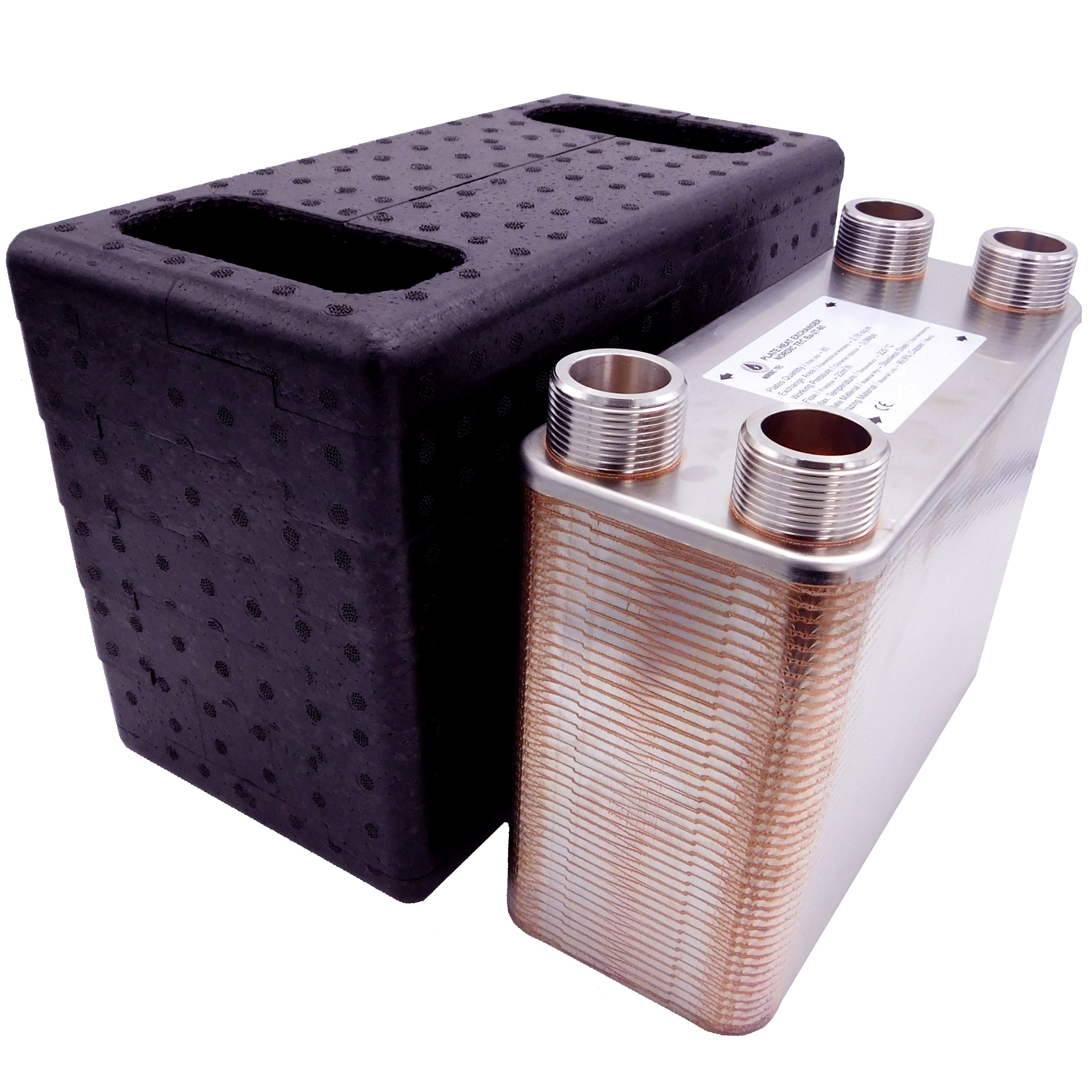 

Wymiennik ciepła Nordic 80 płytowy 170kW +izolacja