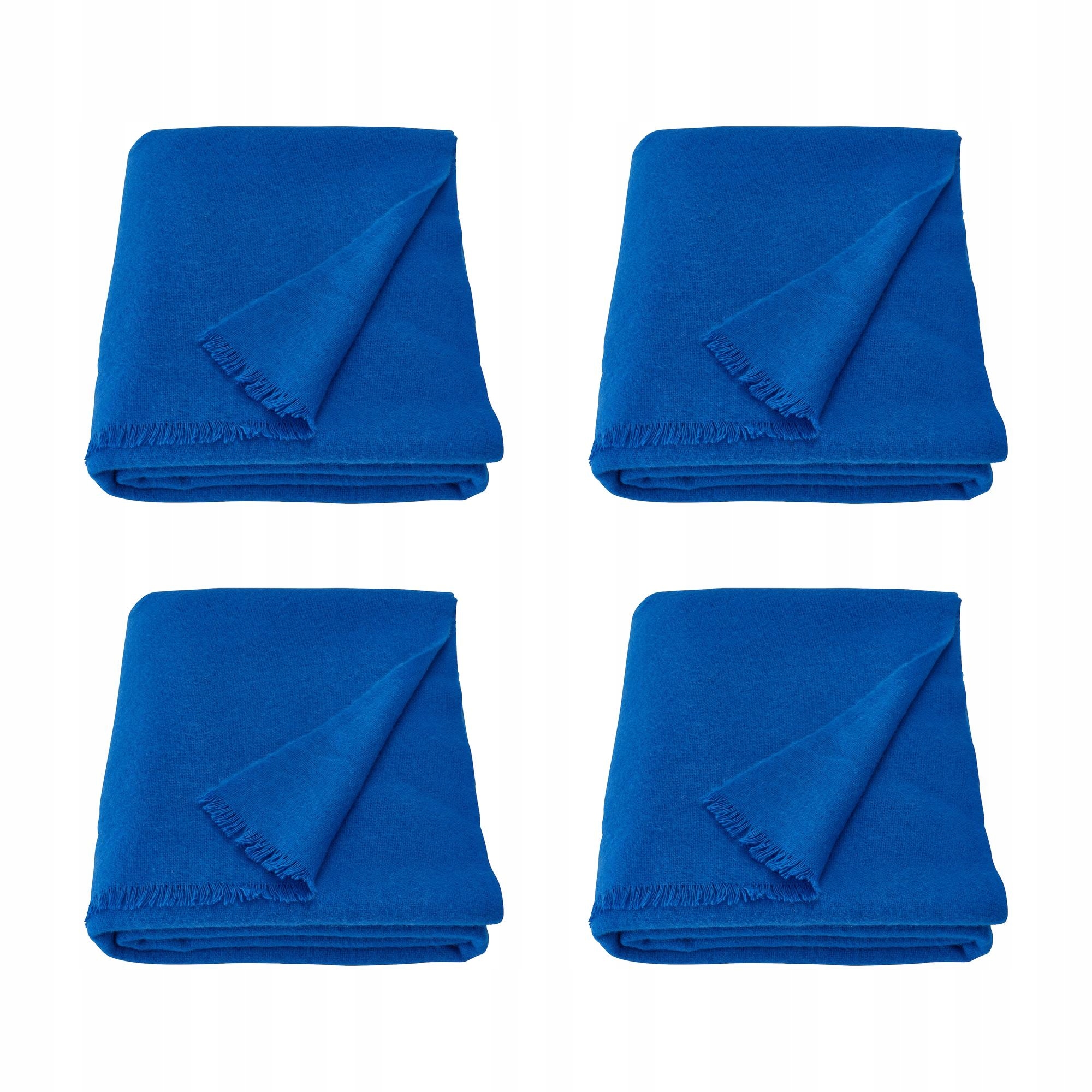 4 ks pléd Stockholm 2025 Jasně modrý 150 x 200 cm Paulin Machado