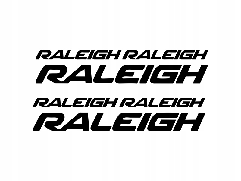 Naklejka zastępcza Raleigh na rower Naklejki