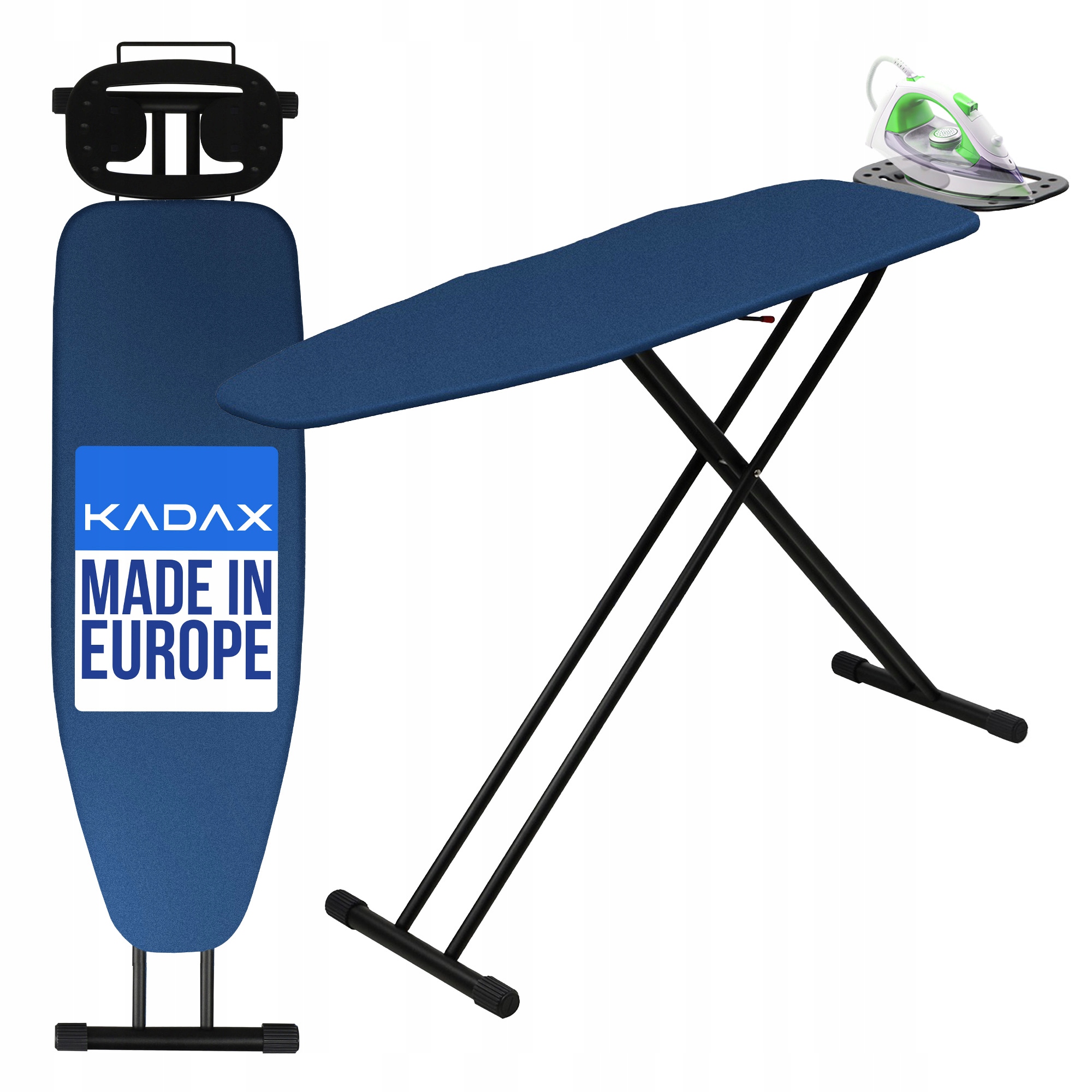 Levně Žehlicí Prkno Skládací Velké 120x38 cm Široké Standardní S Úchytem