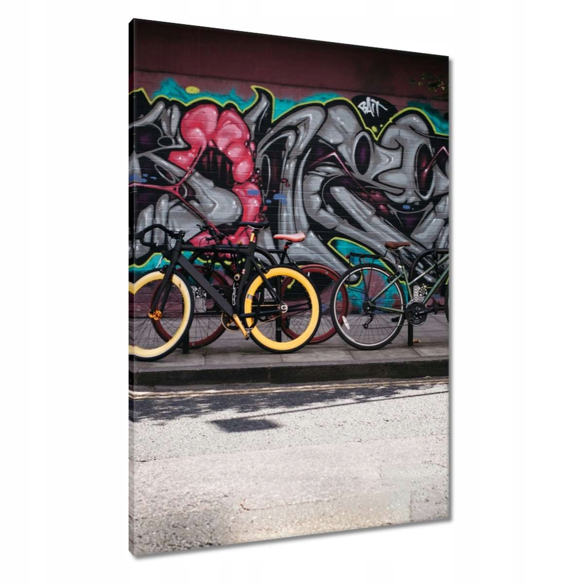 Obrazy 70x100 Grafiti Jízdní kola