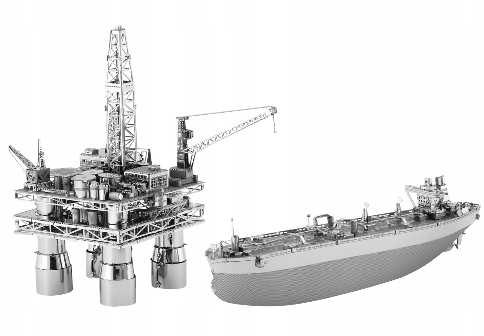 

Metal Earth Platforma Wiertnicza & Tankowiec