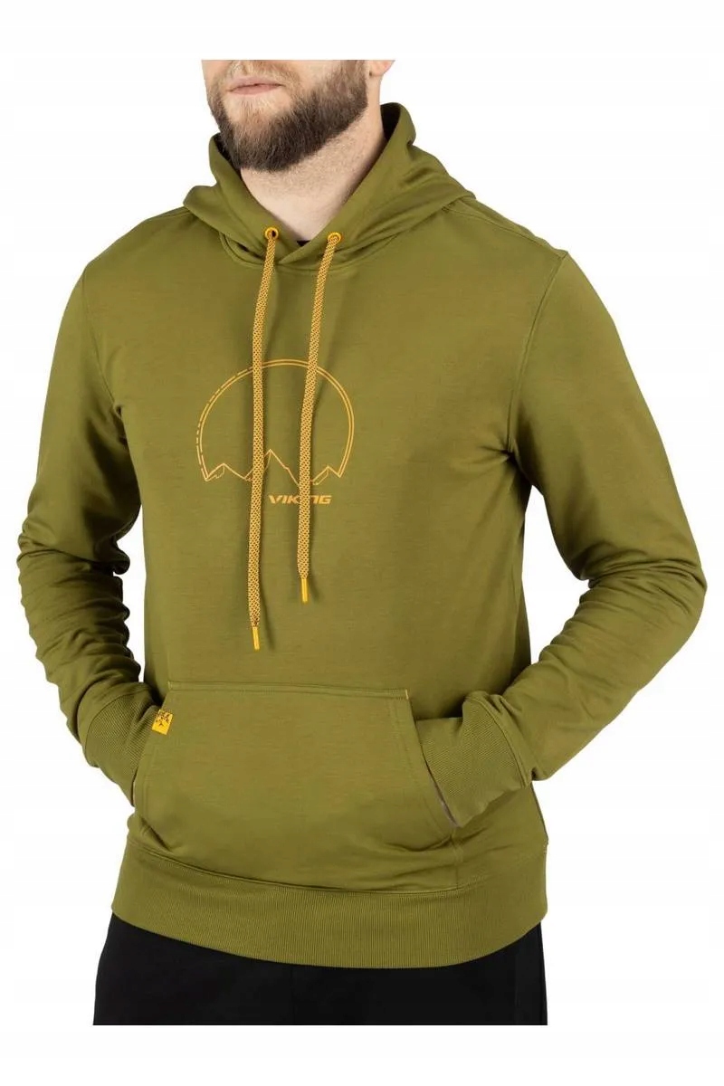 Pánská turistická mikina Panaka zelená M