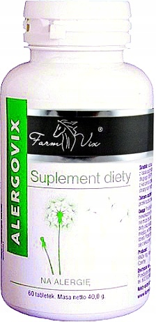 

Alergovix 60 tabletek Farm-vix na Alergię+