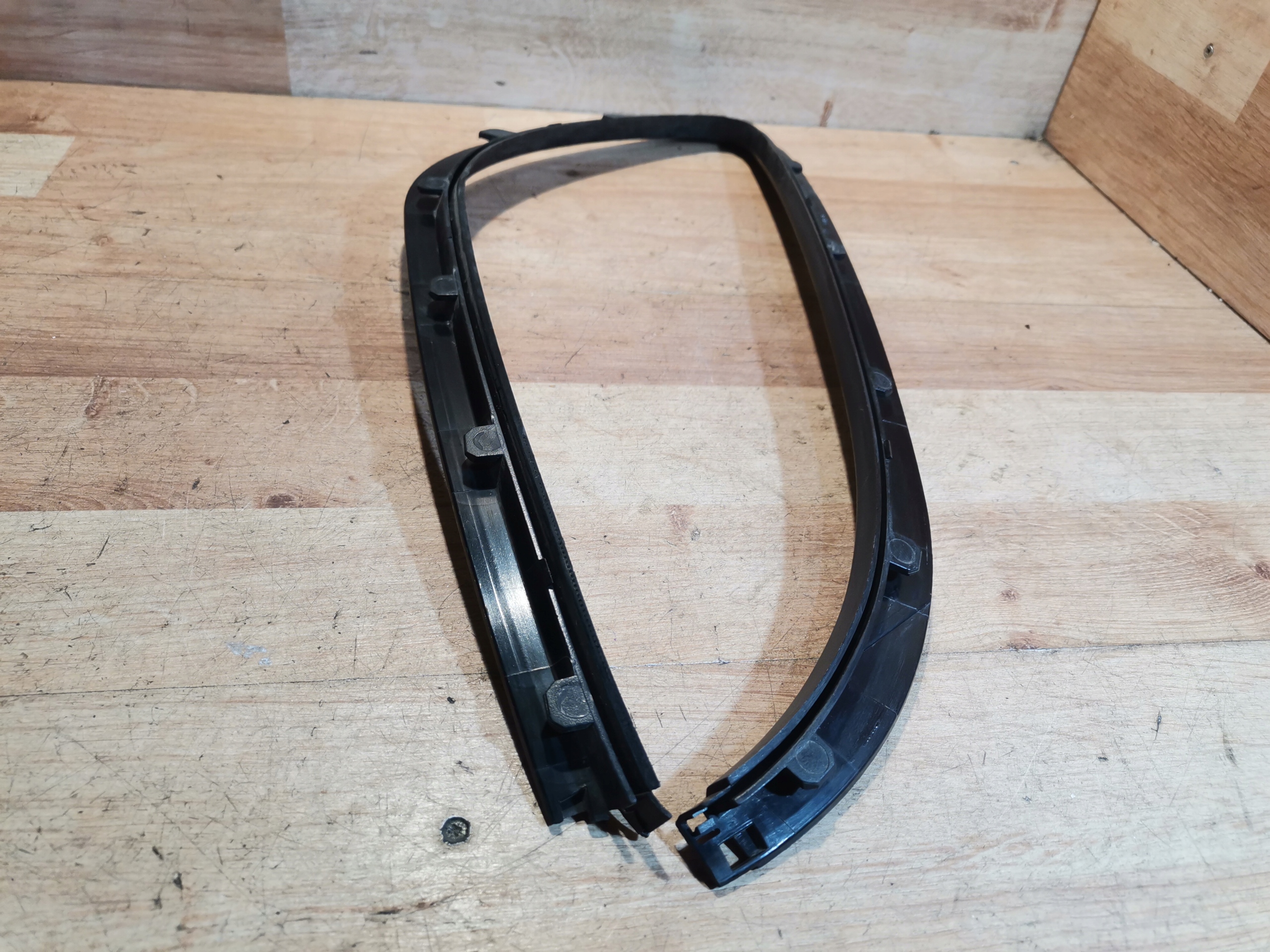 moulding frame windows right front Smart Fortwo and 450 0000658 253122r