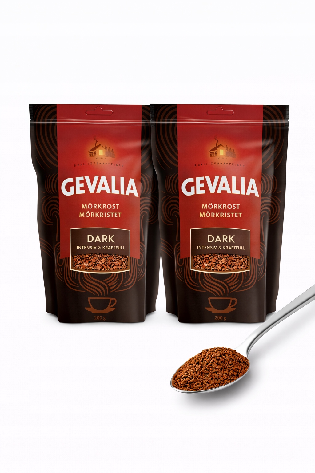 Kawa rozpuszczalna 200 g Gevalia Dark Intensiv Intensywna