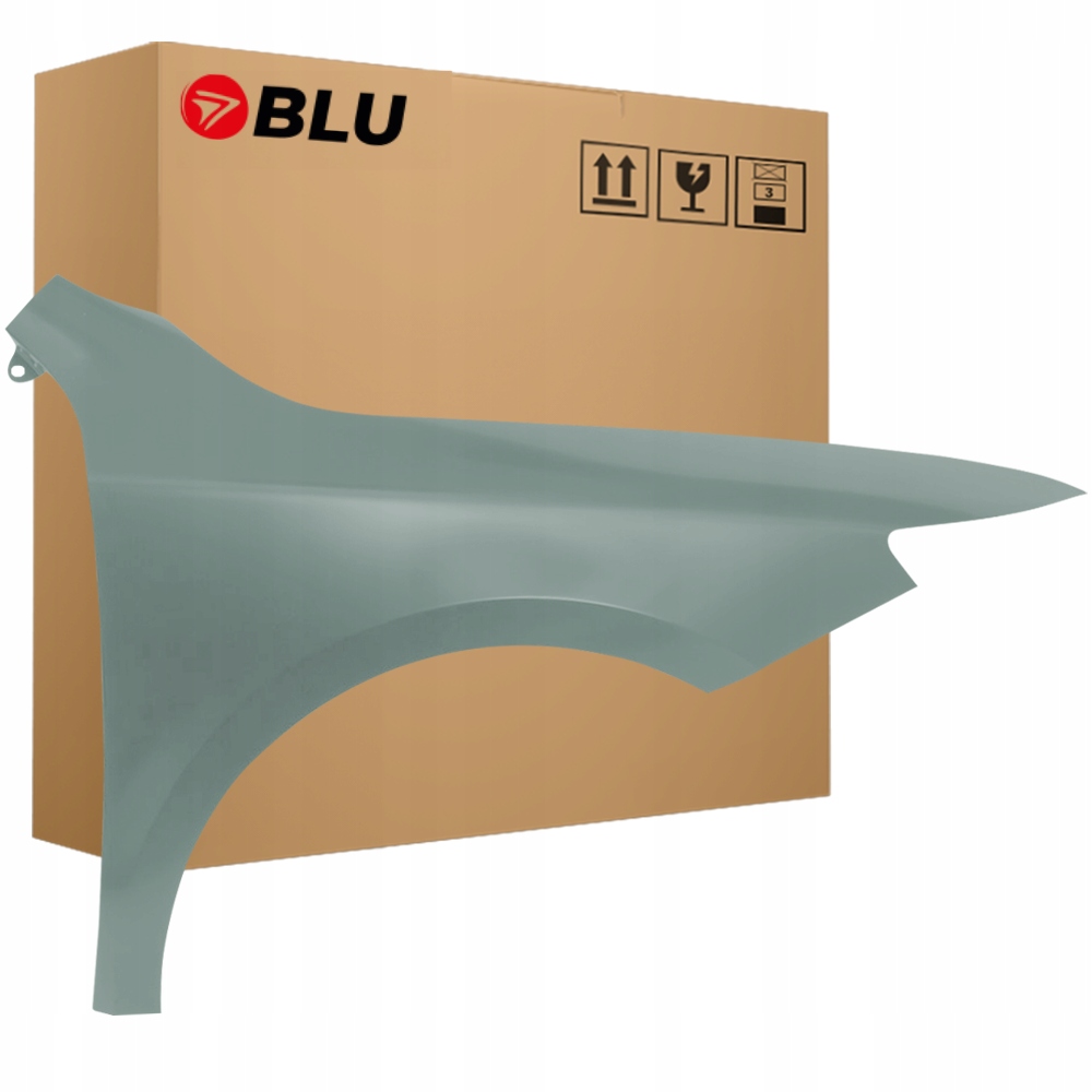 Blu Blatník Škoda Superb II 3T Lift LF7Y pravý šedý 13-15 přední