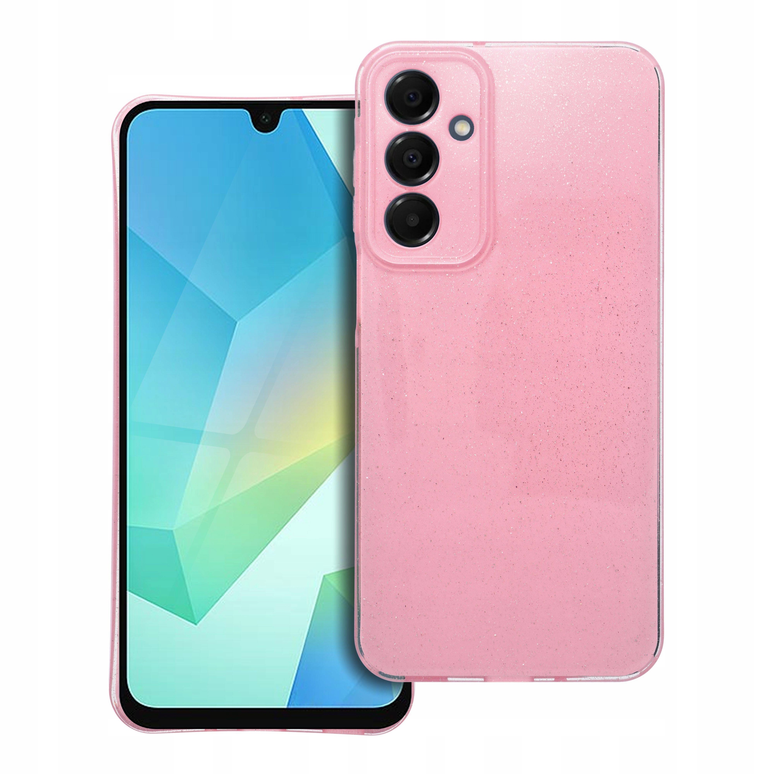 Etui Clear Case 2 Mm Blink Do Samsung A16 5G A16 4G Różowy
