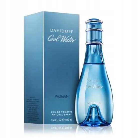 Perfumy Damskie Davidoff Cool Water Edt 100 ML. Oryginał Folia