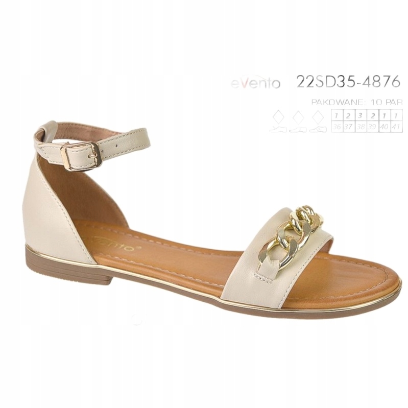 

Sandały Damskie z Ozdobą 22Sd35-4876 r.39