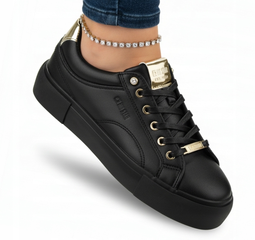 Trampki damskie buty Big Star sneakersy sportowe Skórzane NN274209 41