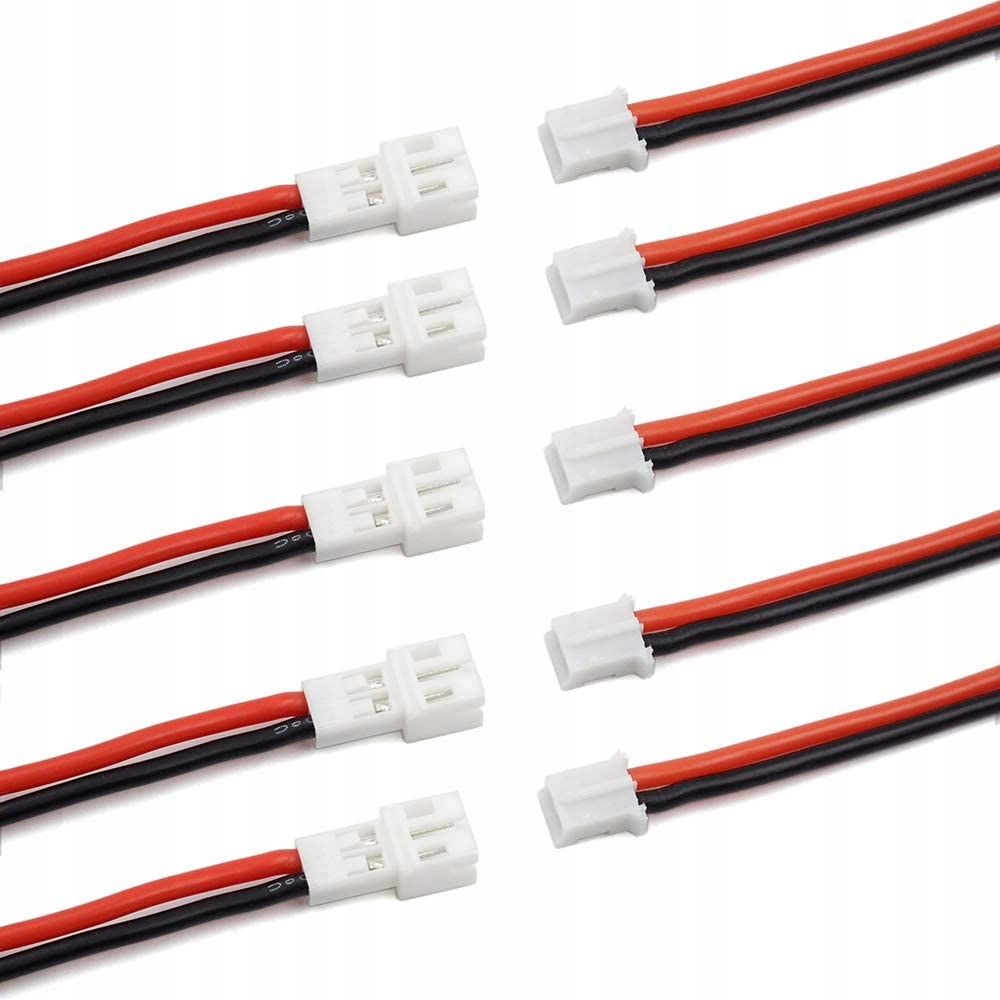 Sada 5 párů konektorů M a F Jst-ph 2.0 80mm kabel 22 Awg Jjrc H36