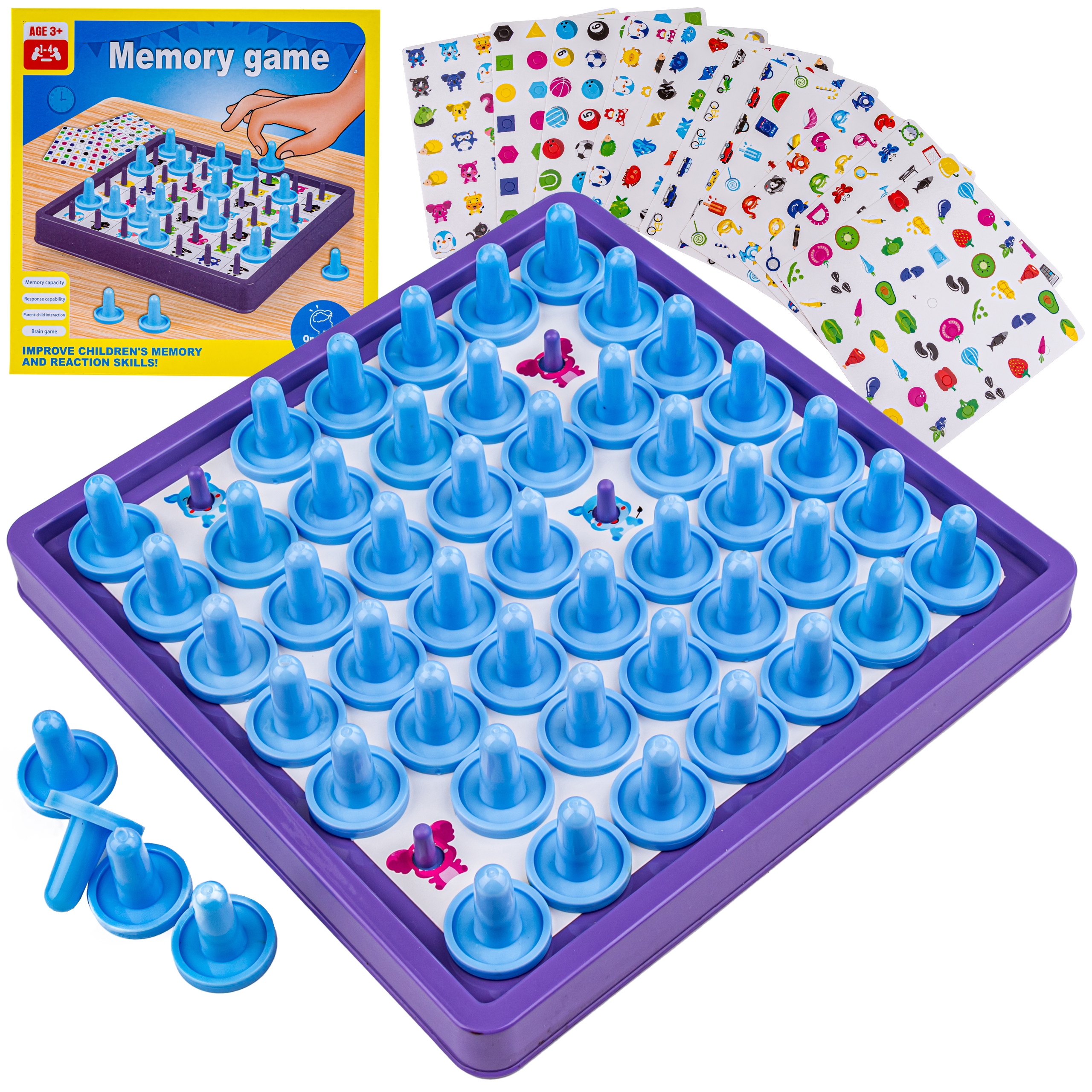 GRA PAMIĘCIOWA MEMORY ZNAJDŹ OBRAZEK NA PAMIĘĆ