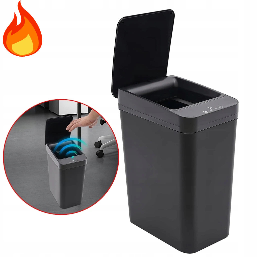 Levně Odpadkový Koš S Automatickým Senzorem Inteligentní Ložnice Kuchyně