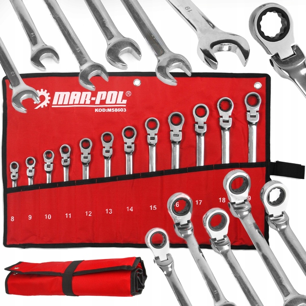 КЛЮЧИ С ТРЕЩОТКОЙ, 8-19 12E