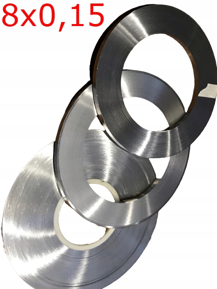 Taśma niklowa czysty nikiel 8x0.15 1mb