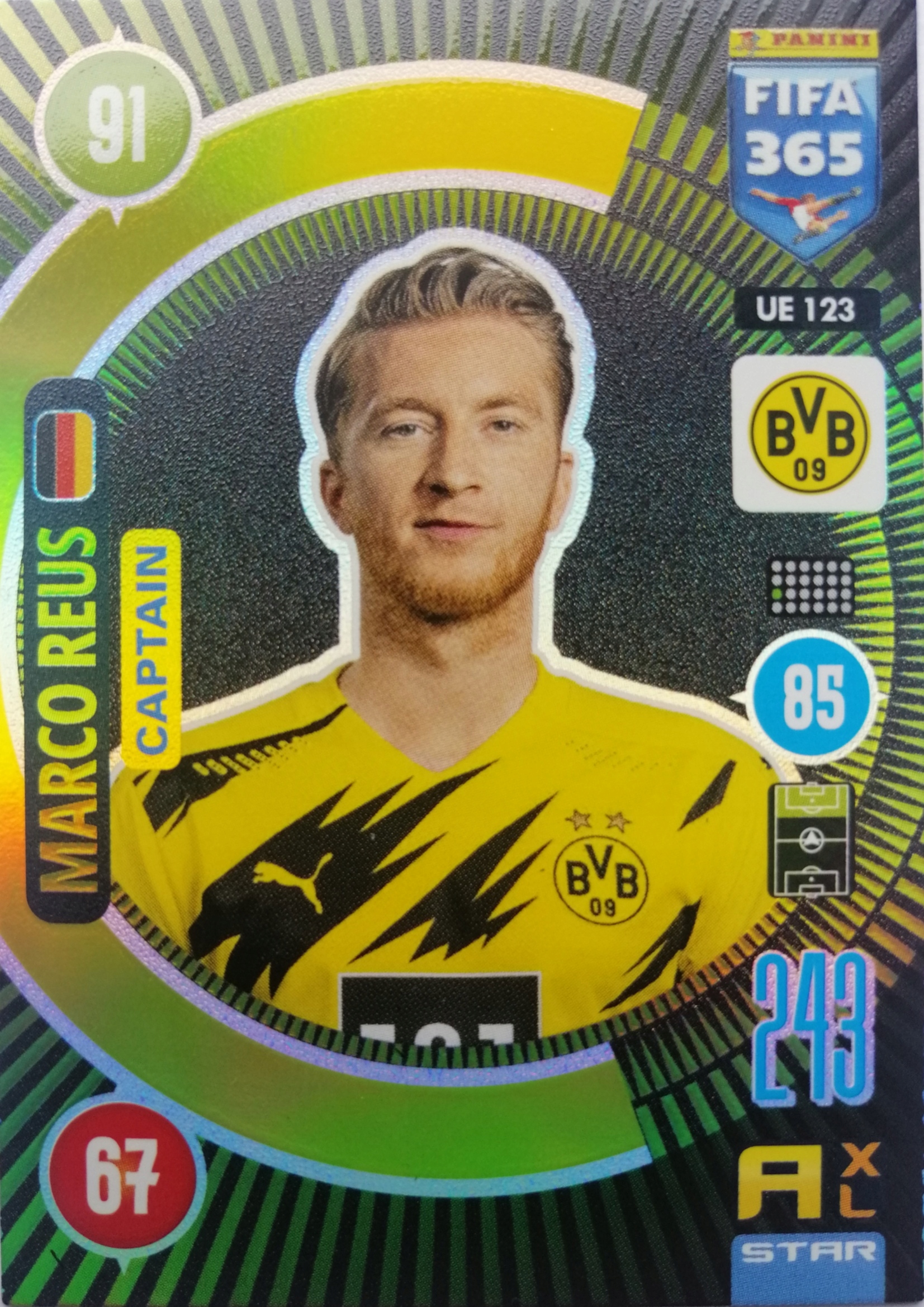 Fifa 365 2021 Update Star Captain UE123 Reus