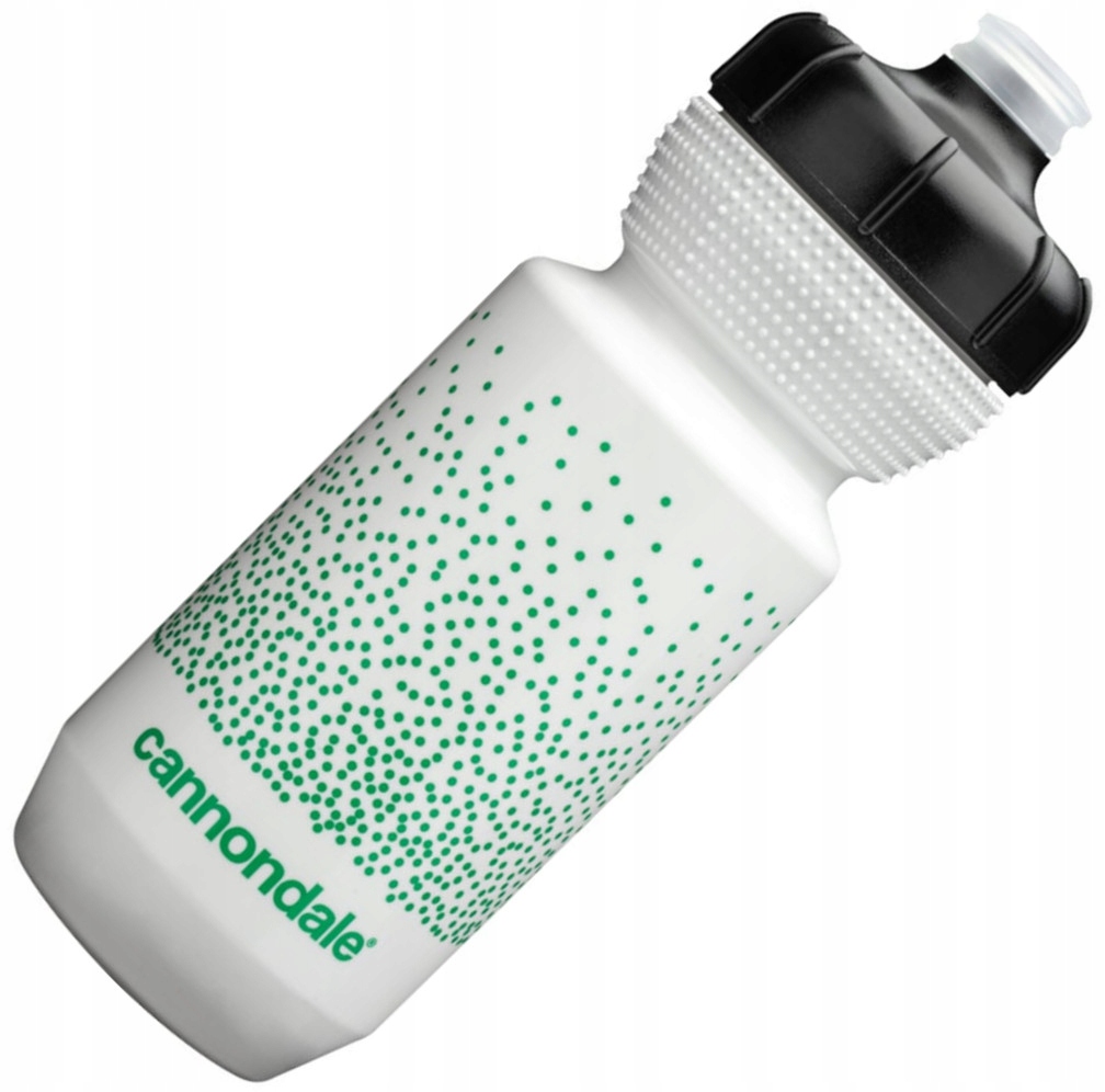 Bidon Rowerowy Cannondale Gripper Bubbles 600 ml wht/grn