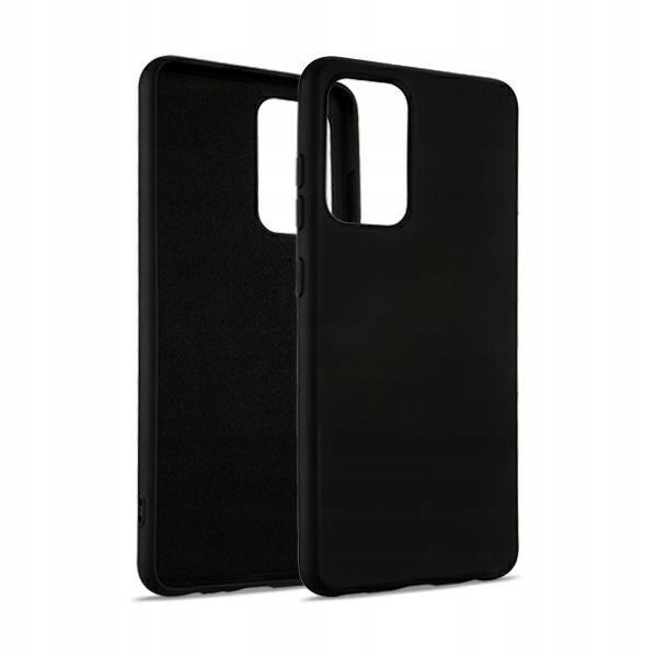 Beline Etui Silicone Samsung A22 LTEA225 czarny/black