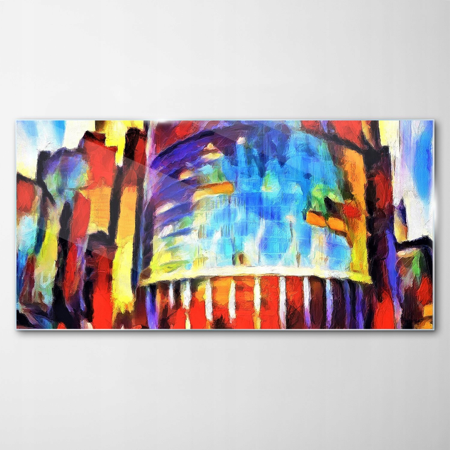 

Obraz Szklany Dekor Drapacze Chmur Miasto 140x70