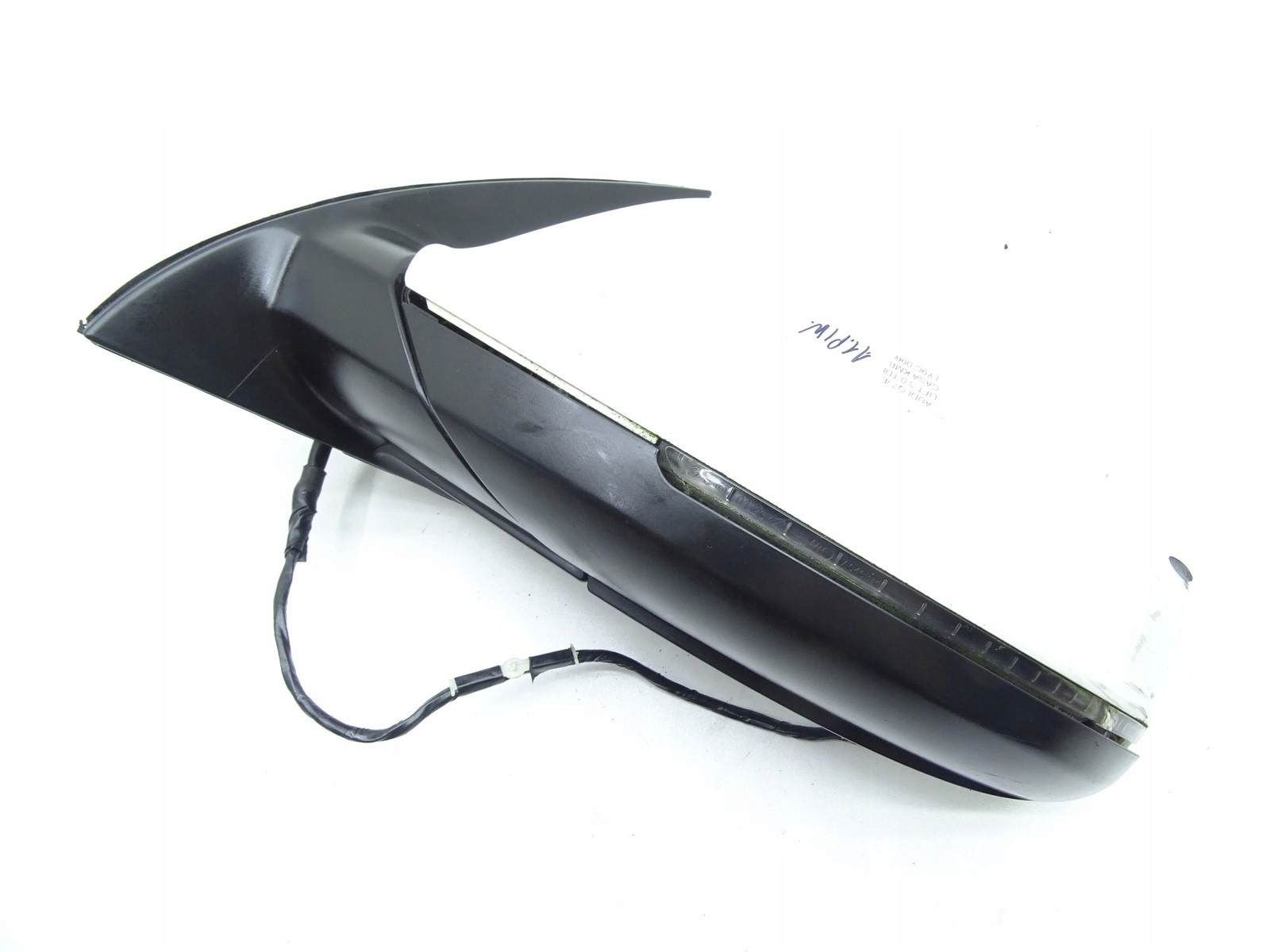mirror exterior door left AUDI Q7 4L LIFT LY9C 11 PIN