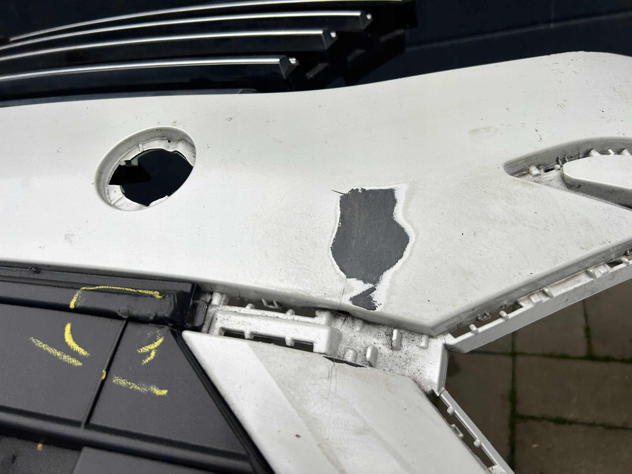 Volkswagen Touareg III 18- bumper front front