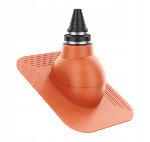 Anténní přechod, těsný střešní průchod Pod Asfaltový Šindel/pape Cihlový 8004