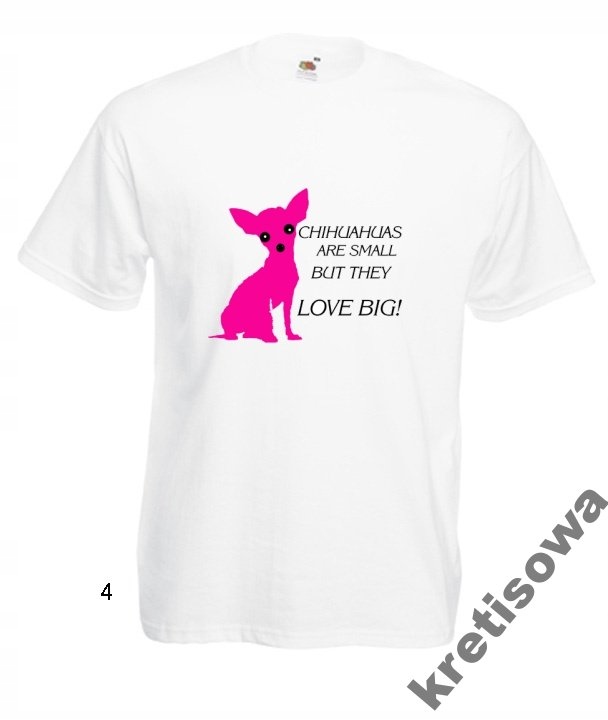 

Kolorowe Koszulki Chihuahua Chiwawa Wzory