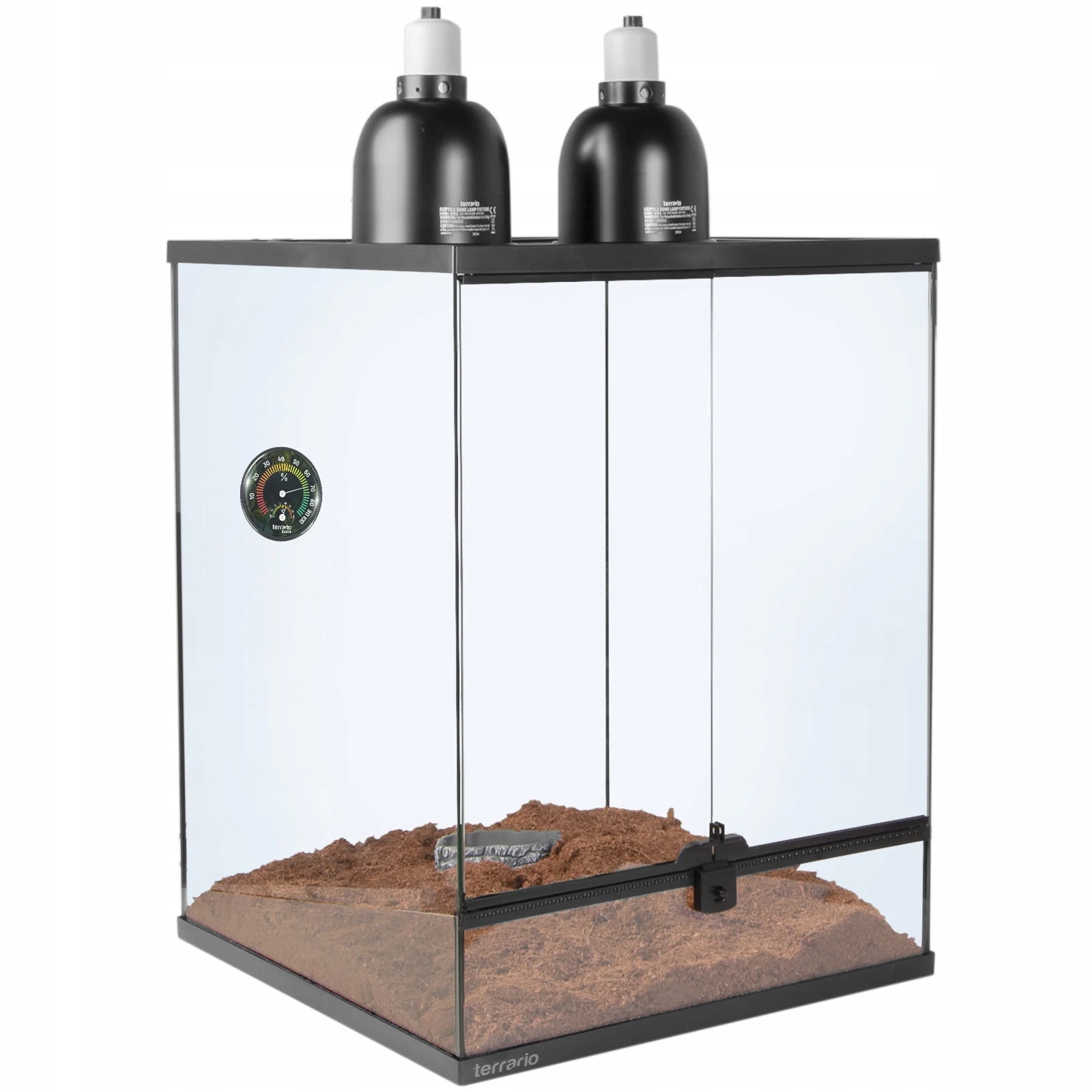 Levně Skleněné Terárium Pro Plazy, Želví Ještěrky, Terarijní Sada, Plazy