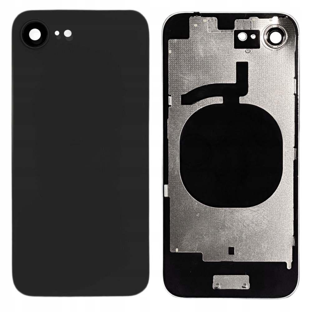 Panel Tylny Tył Szkło Ramka do Apple iPhone 16E Black Czarny Oleofobowy