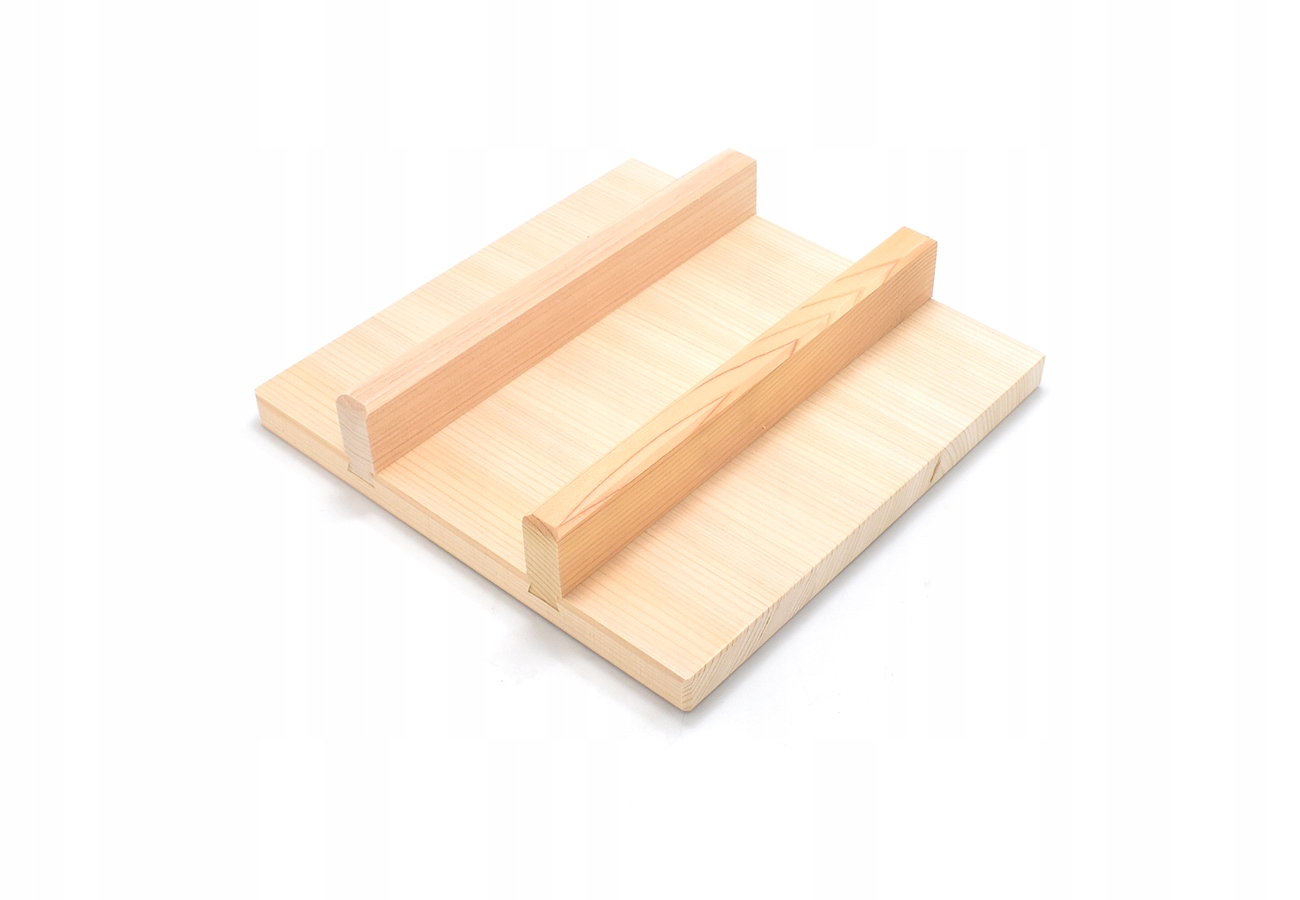 Cédrový prítlak na japonskú panvicu Tamago 20,5 x 20,5 x 2,5 cm