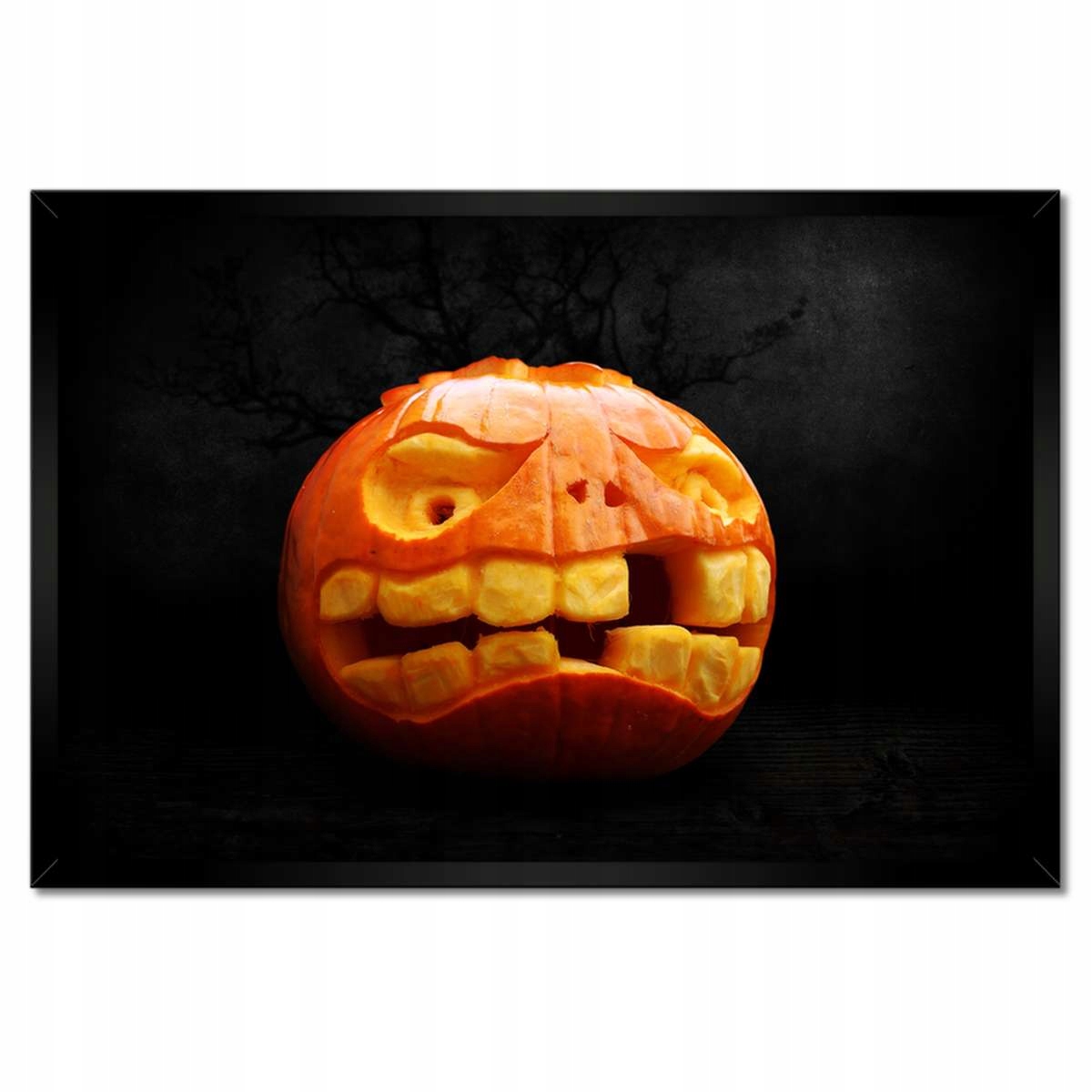 Plakáty v rámu 60x40 Halloween Dýně