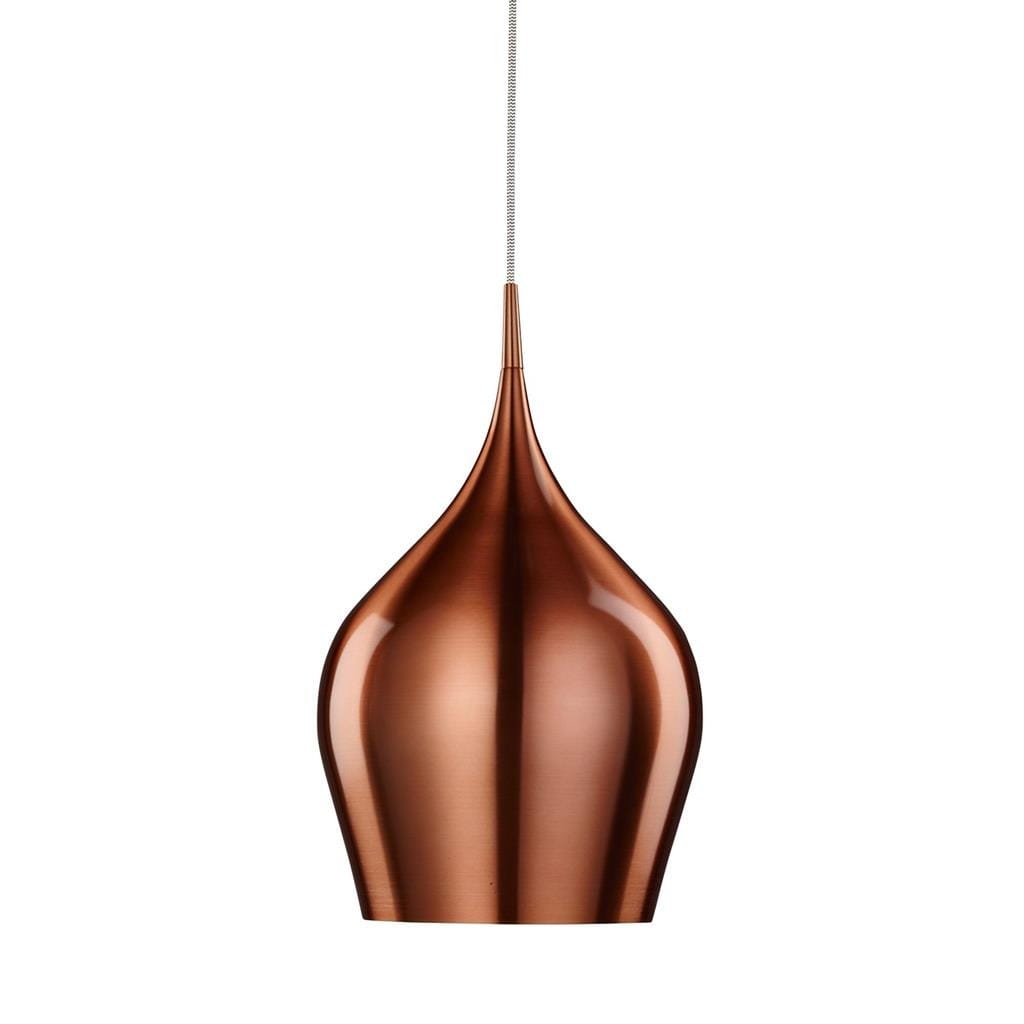 Vibrant D26 lampa wisząca 1-punktowa miedź Searchlight