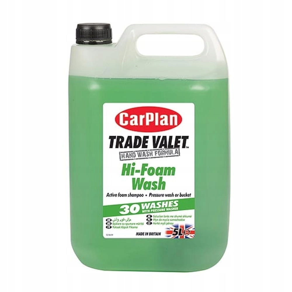 Płyn Piana aktywna do czyszczenia mycia zabrudzeń Carplan Hi-Foam Wash 5L