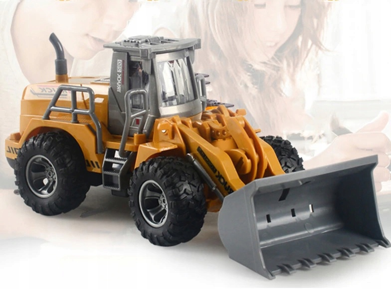 BULDOŻER SPYCHACZ KOPARKA ZDALNIE STEROWANA NA PILOT NA RADIO 22,5cm Marka bez marki