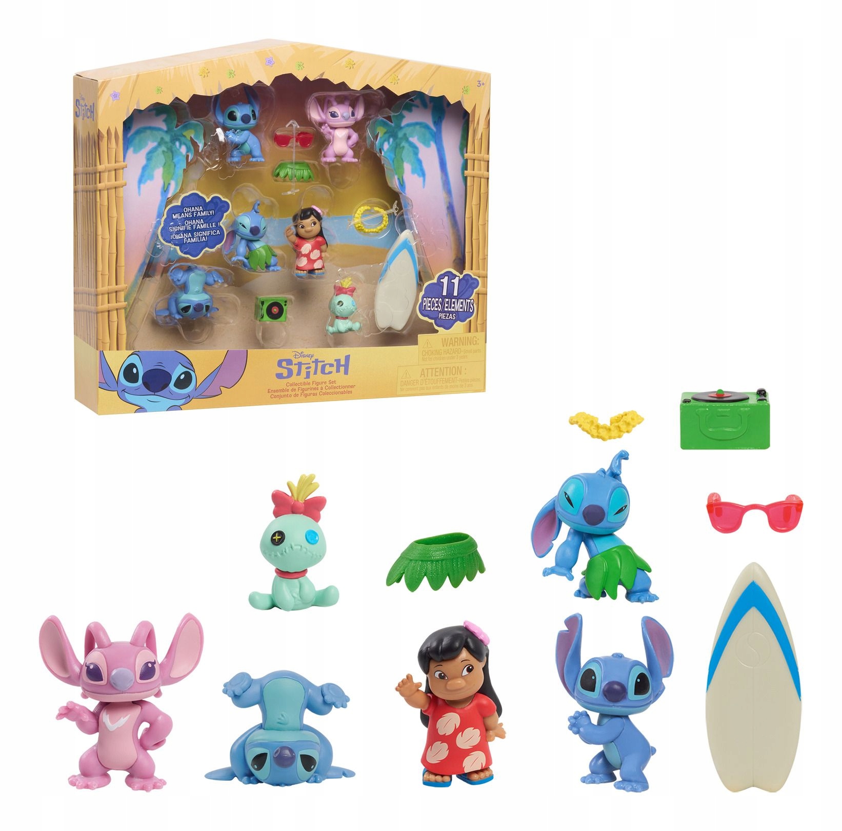 Disney Sada figurek s doplňky Stitch 46112