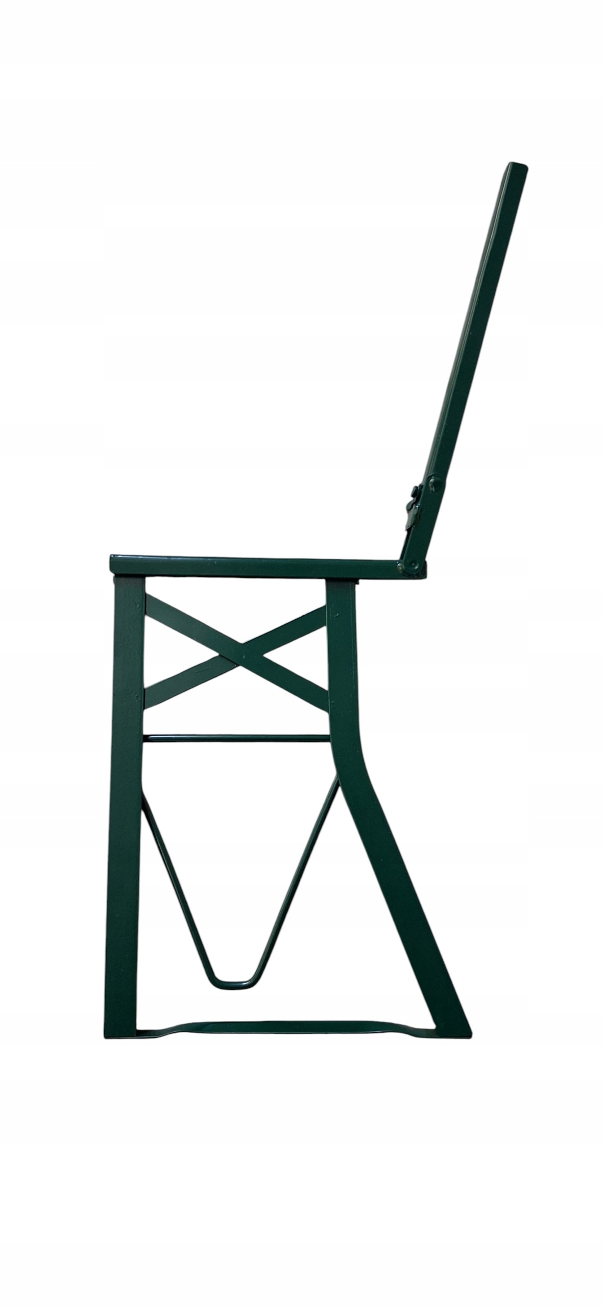 Noha lavice s opěrkou pivního setu Premium náhradní ocel 30x30x3 mm levá