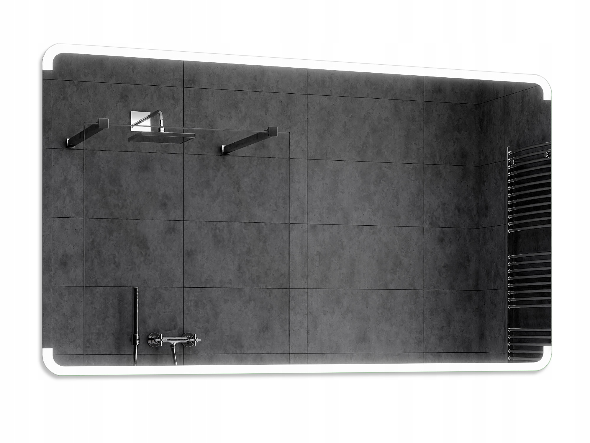 

Lustro Podświetlane Led 190x90cm Assen Łazienkowe