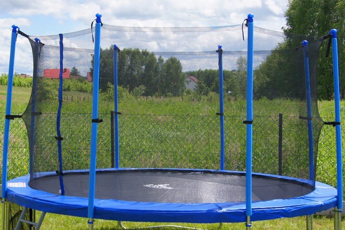 Siatka wew trampolina 366 12FT SONIFIT 8 słupków Wiek dziecka 3 lata +