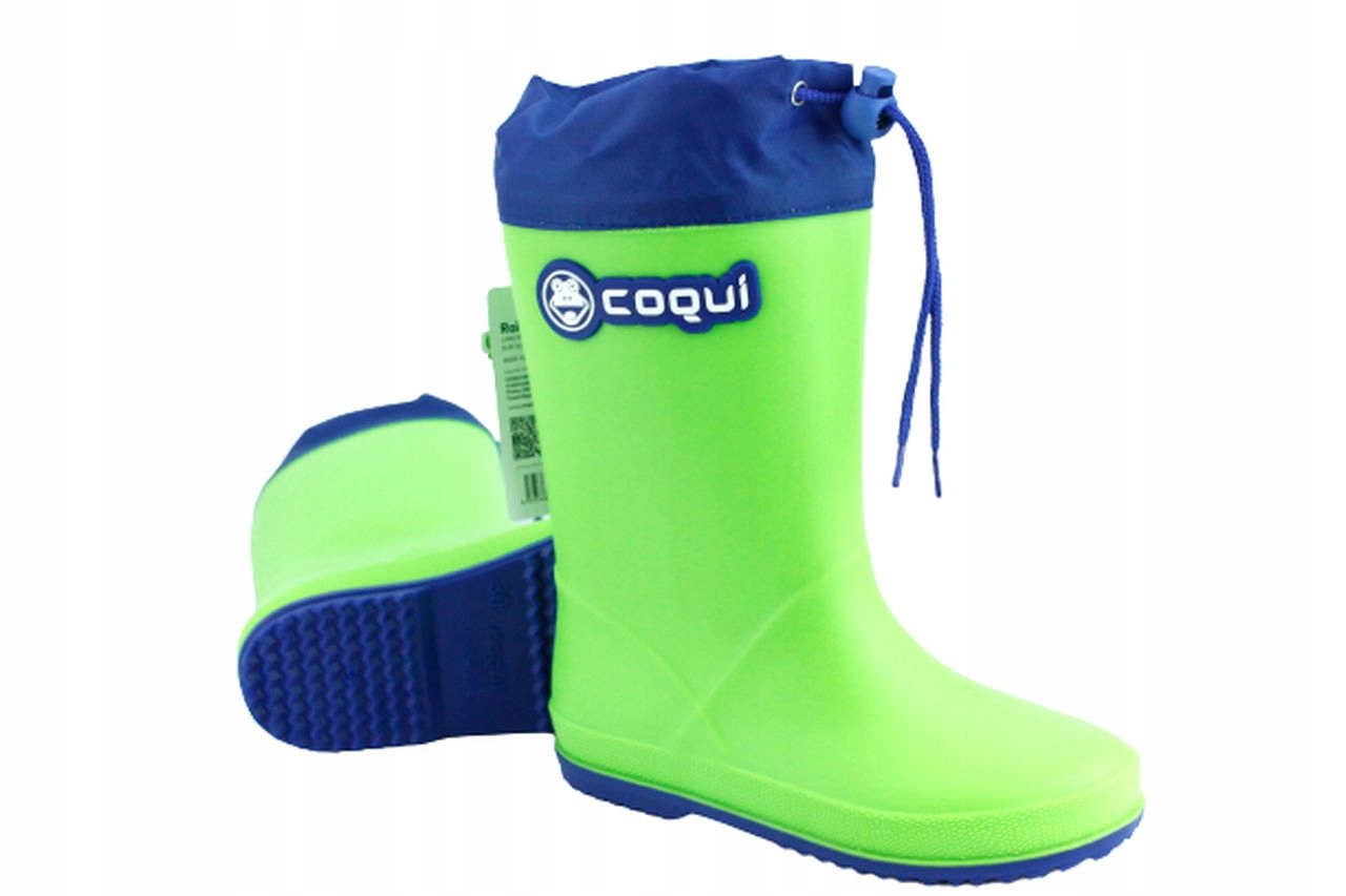 KALOSZE COQUI DZIECIĘCE ZIELONE 35 1420