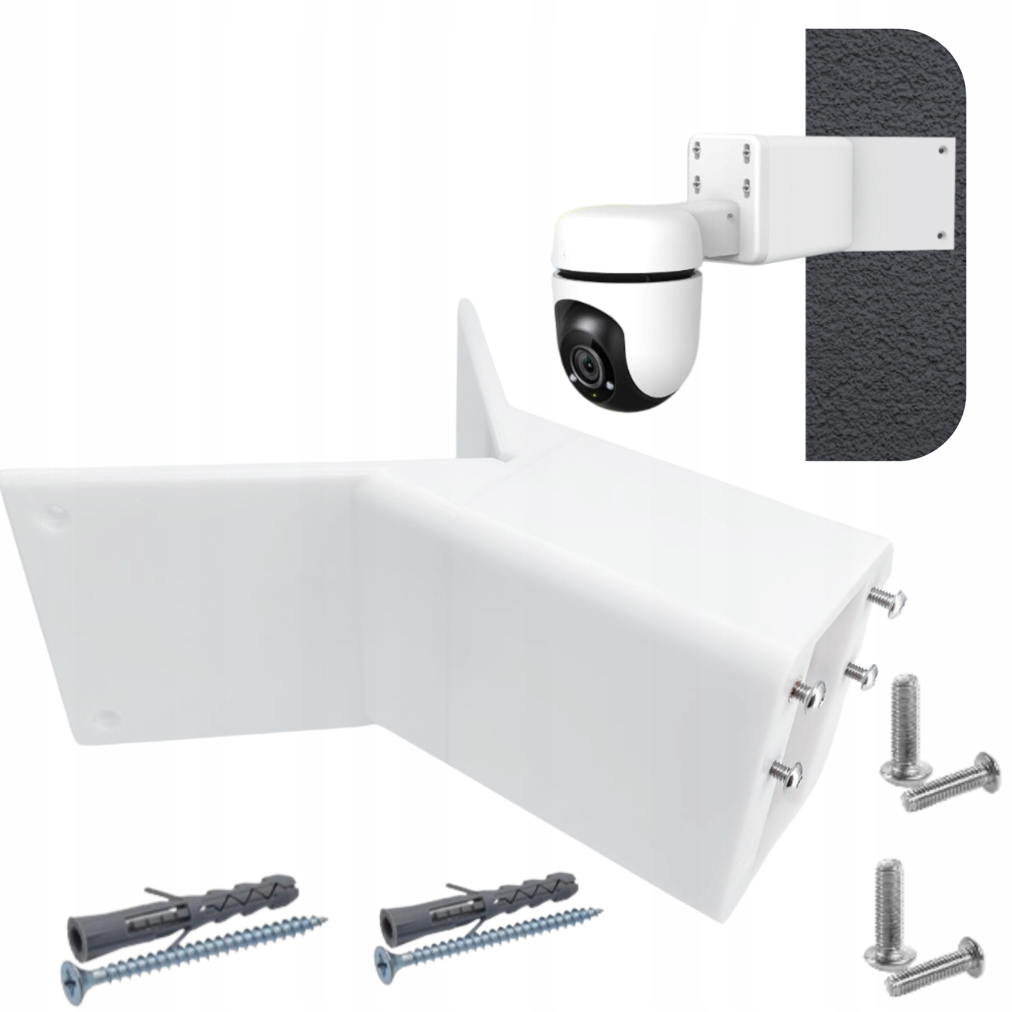 Rohový držák sada XL plechovka držák pro kameru Tp-link Tapo C520 Ws