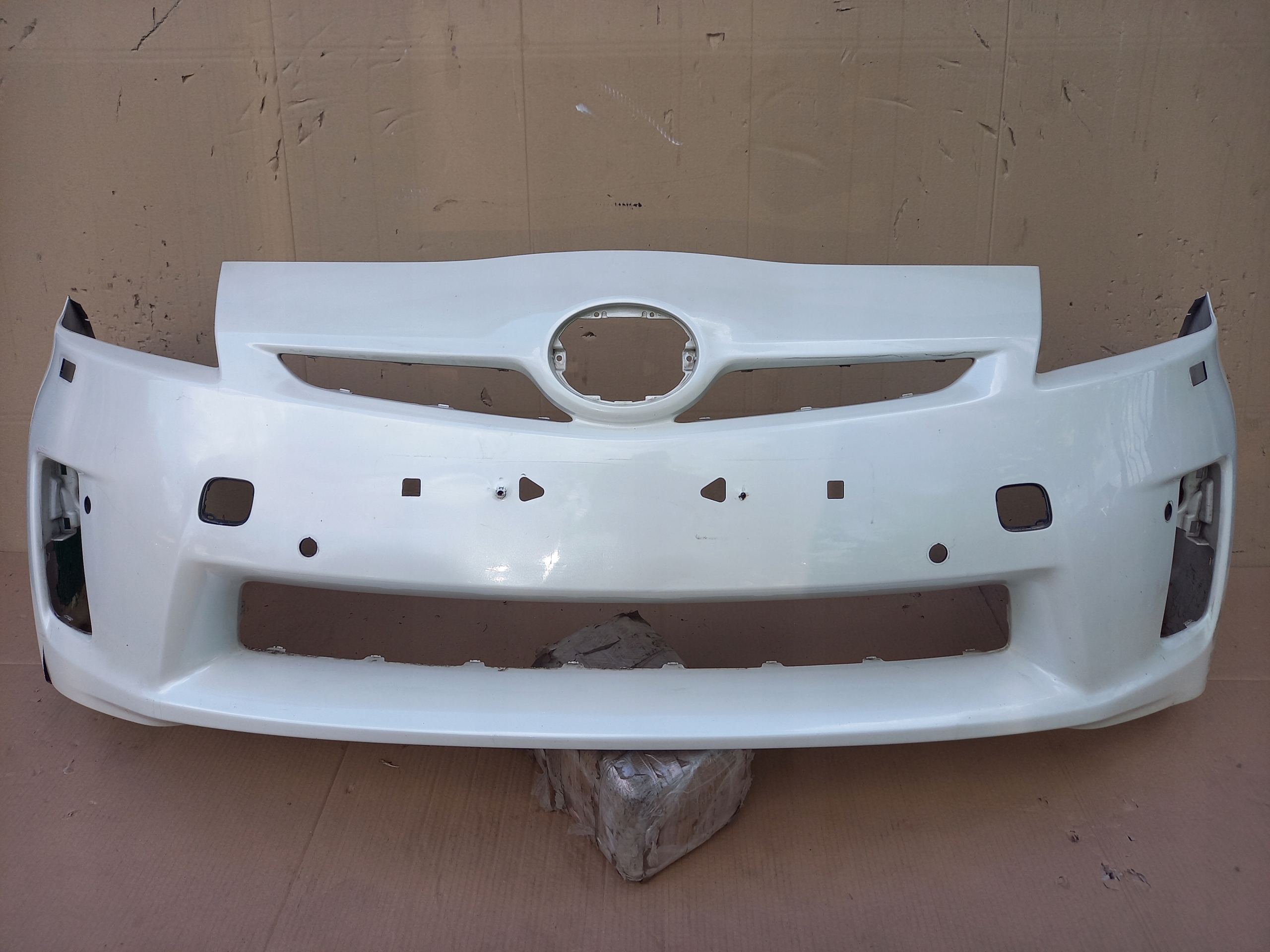 TOYOTA PRIUS III 09-12 ZDERZAK PRZEDNI PRZÓD ORYGINAŁ! 52119-47080 za ...