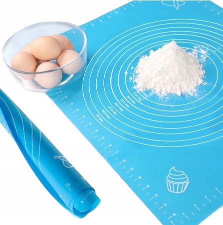 

Stolnica Silikonowa Duża Mata 65 X 45 CM Niebieska