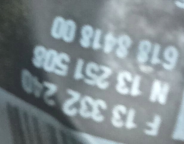 Gurten Sicherheits hinten OPEL ZAFIRA C