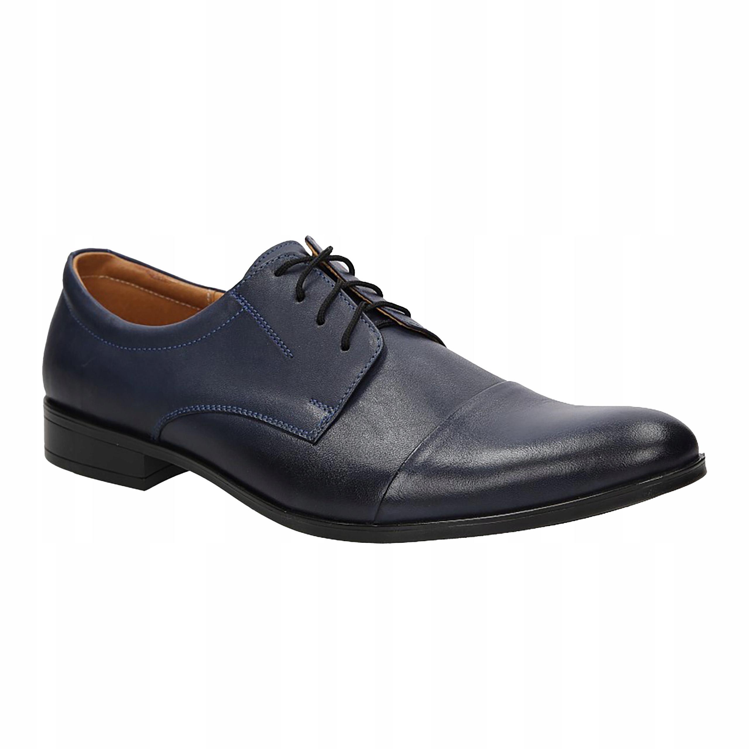 Pantofle Polobotky Společenské Boty Kožené Polské Boty 39