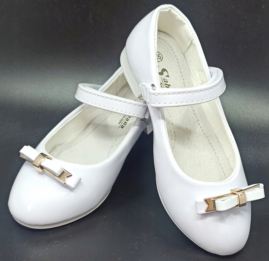 Balerinki w.skóra profilowane r29 18,7 białe P2-47 Marka Inna marka