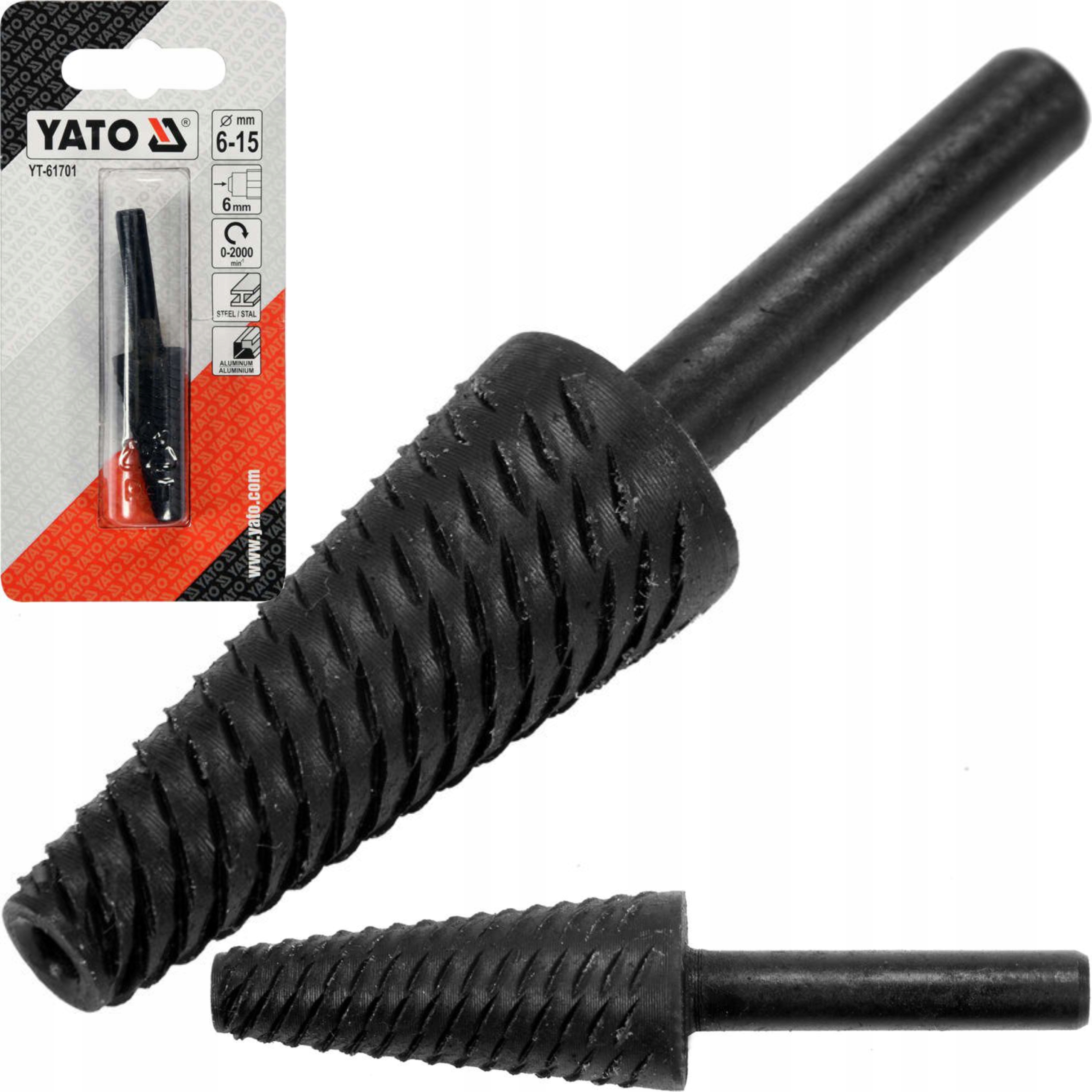 

Yato Frez Stopniowy 6 -15MM Do Metalu Na Wiertarkę