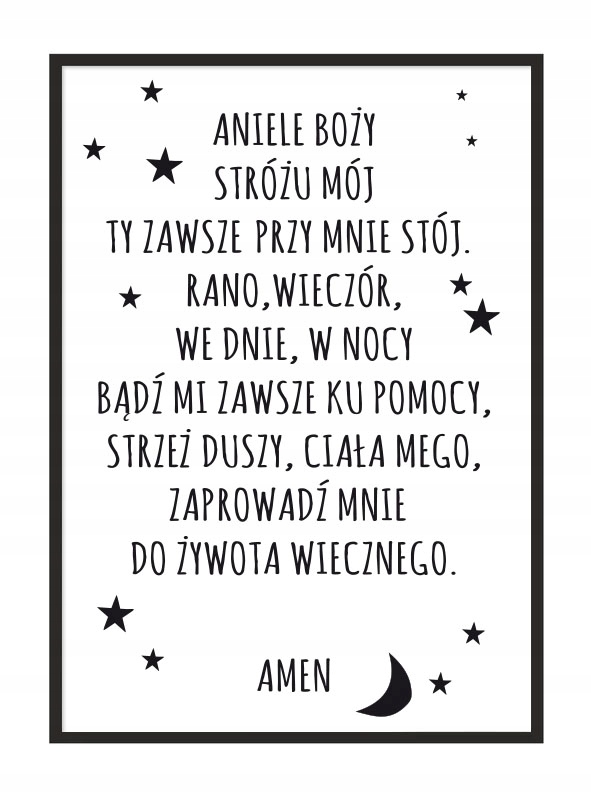 

Obraz Plakat W Ramie 33x43 cm Aniele P033