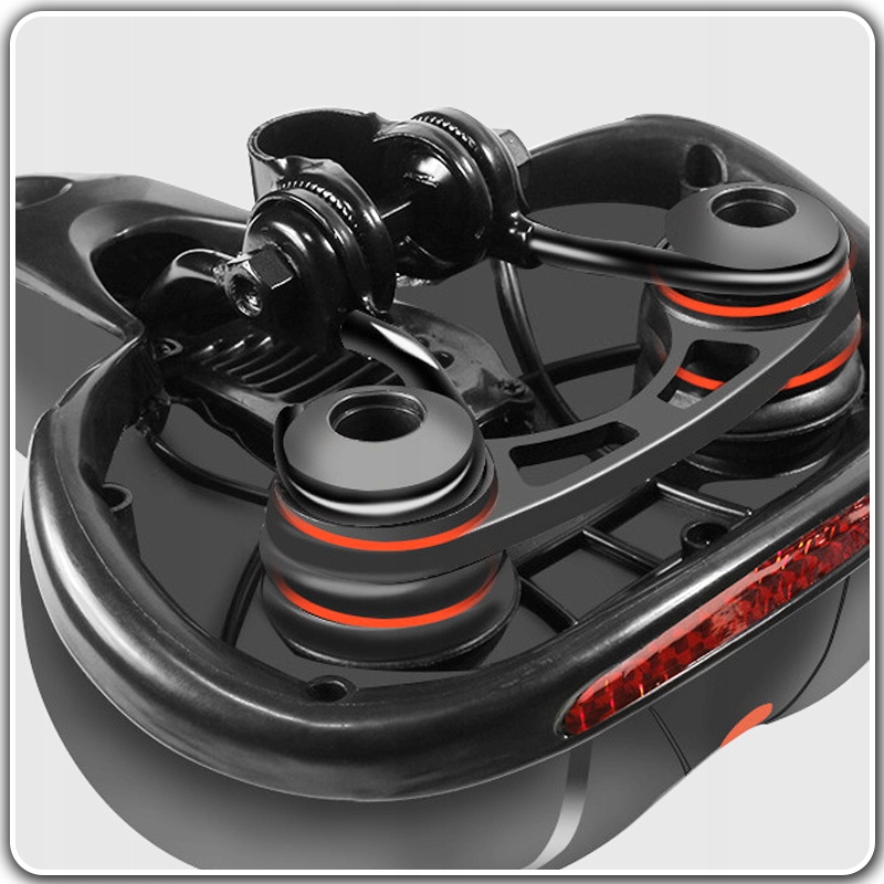 WYGODNE SIODEŁKO ROWEROWE PIANKA WYSOKO ELASTYCZNA + JARZMO DO MOCOWANIA Model SIA-ACT